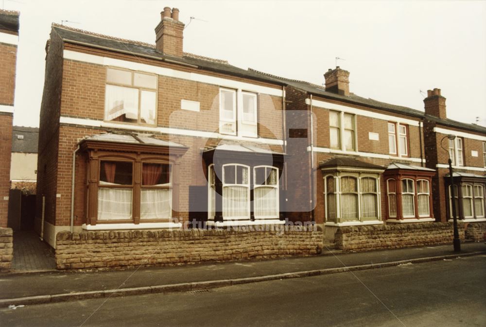 Ena Avenue, Sneinton, Nottingham, 1985