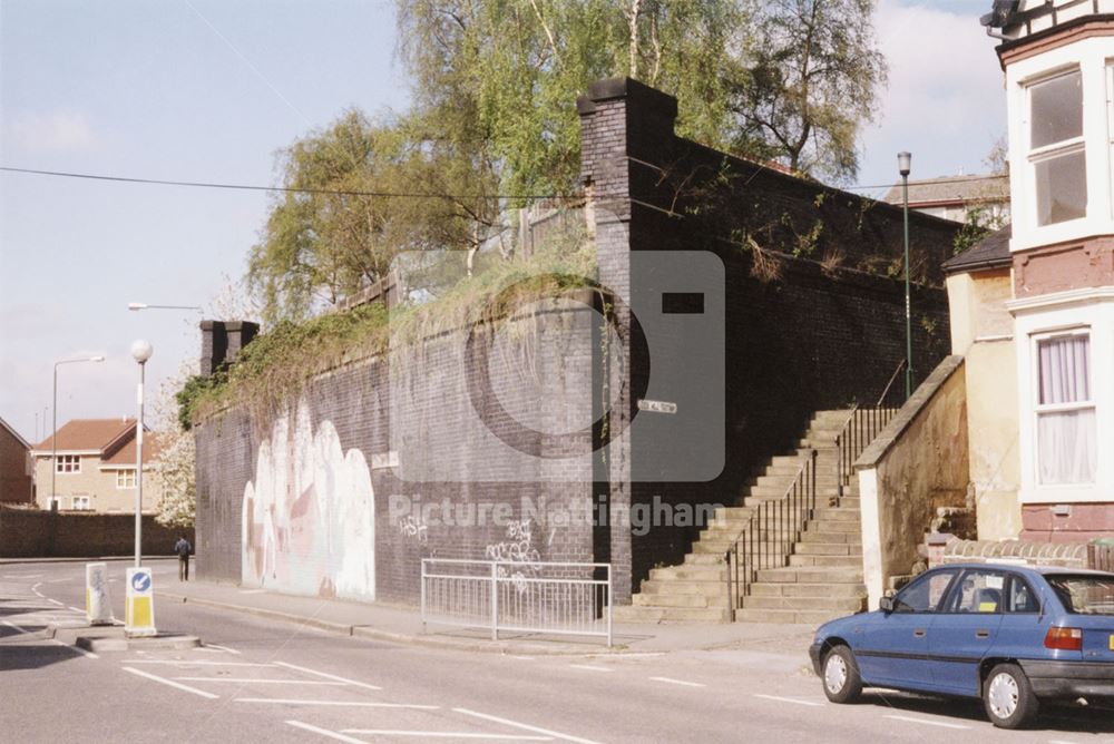 Lees Hill Footway, Sneinton, Nottingham, 2001