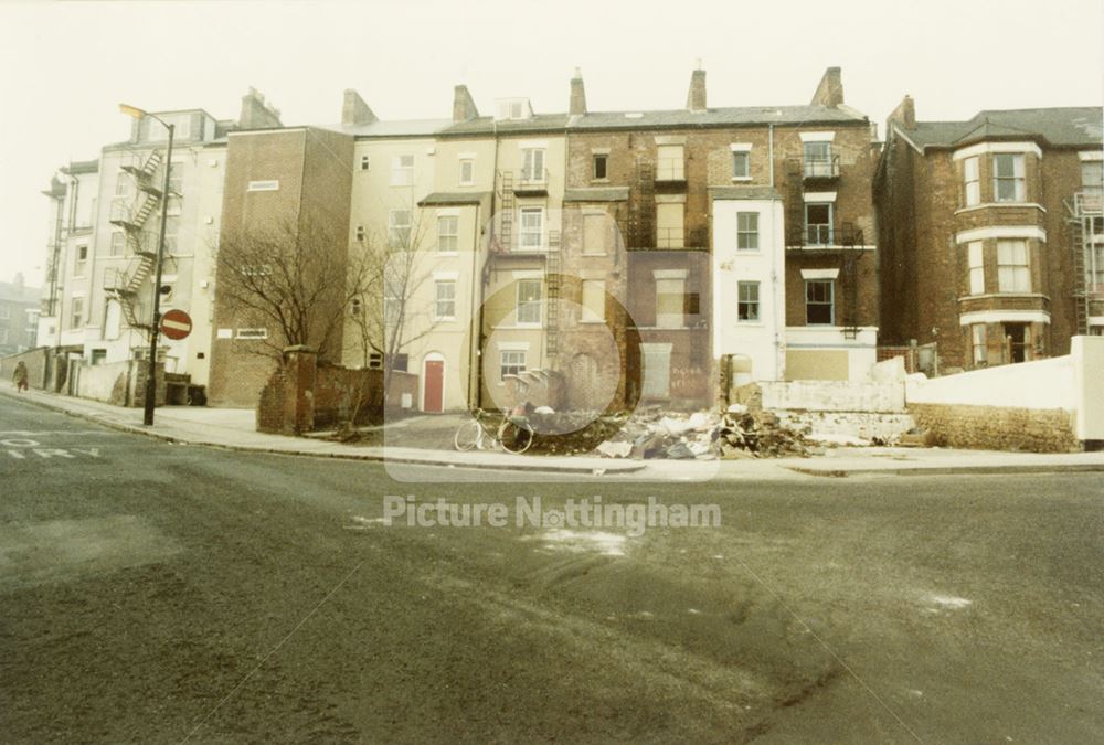 Alfred Street North, St Ann's, Nottingham, 1985