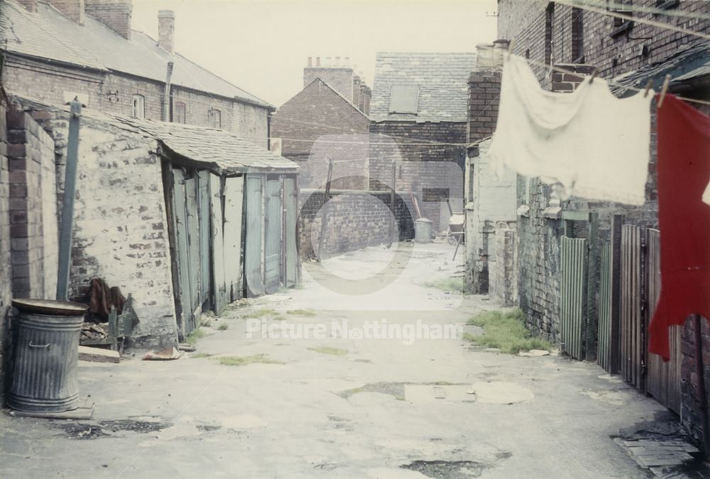 Rancliffe Terrace, Pym Street, St Ann's, Nottingham, 1971