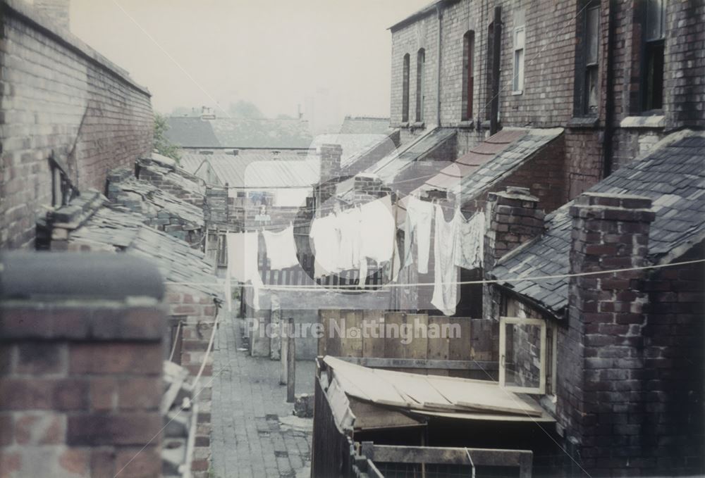 Pym Terrace, Pym Street, St Ann's, Nottingham, 1971