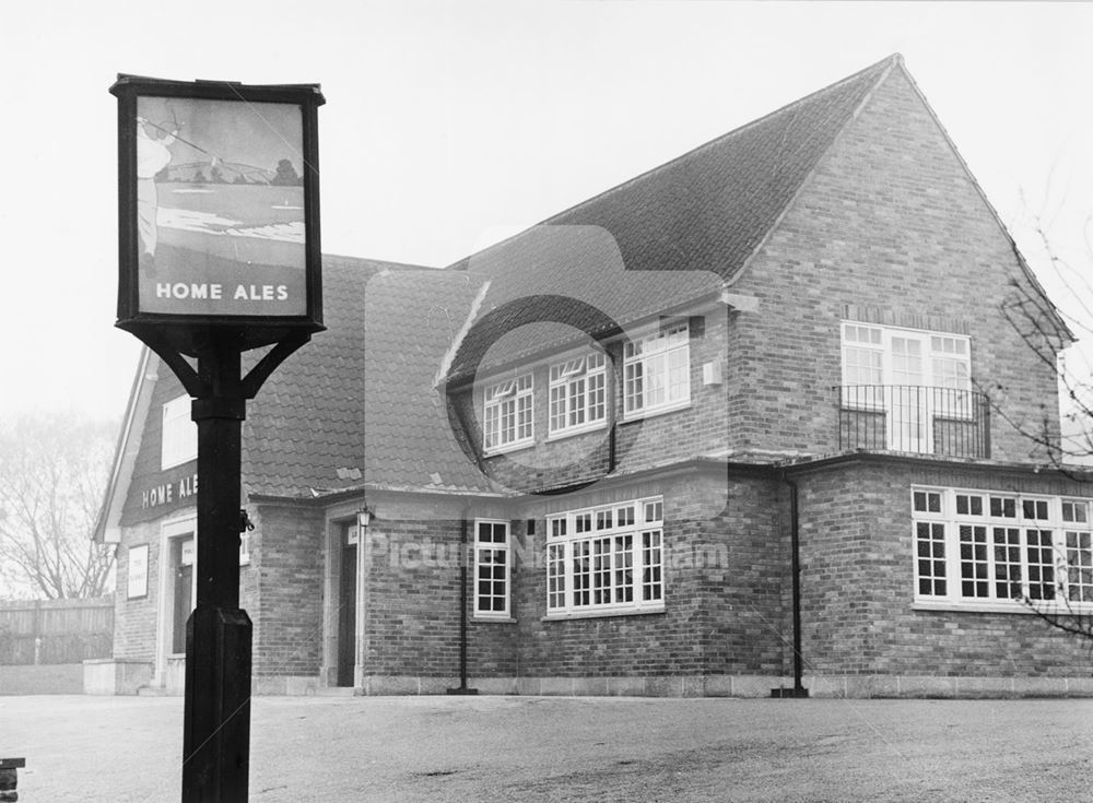 'The Fairway' Pub, Nottingham Road, Keyworth, 1983