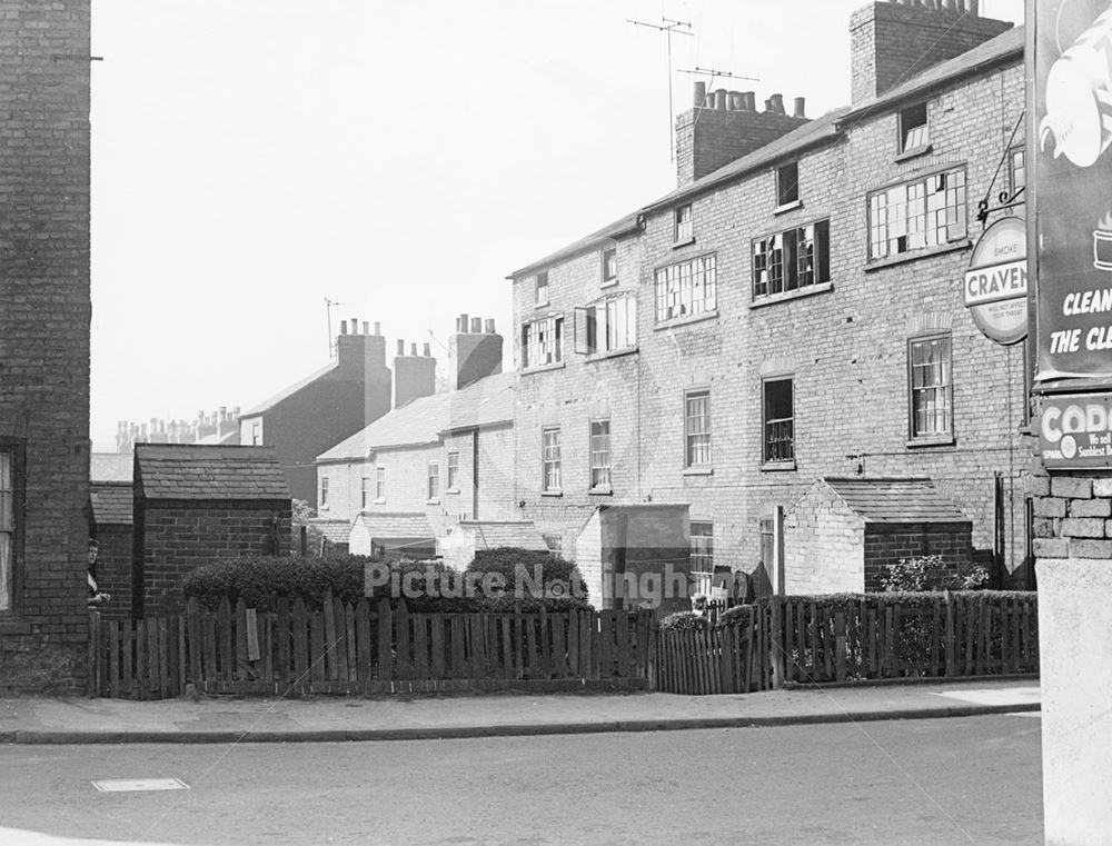 Garden Place, Carrington, Nottingham, 1959