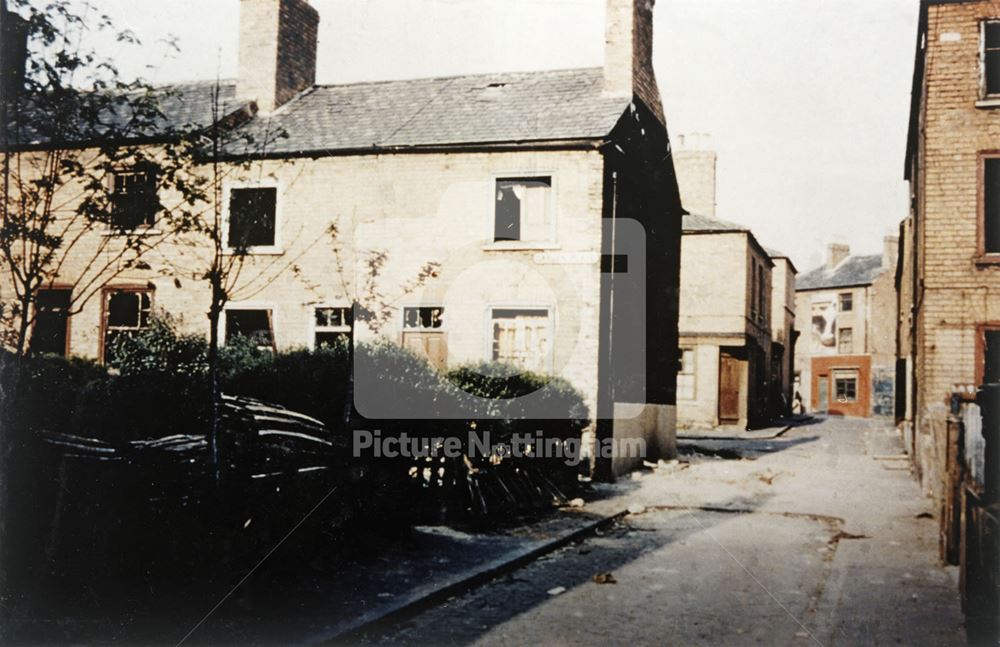 Garden Place, Carrington, Nottingham, c 1960s