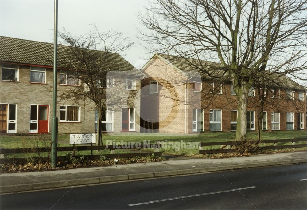 St Anthony's Court, Gregory Street, Lenton, Nottingham, c 1998