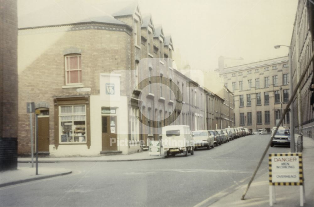 Player Street, Radford, Nottingham, c 1970s