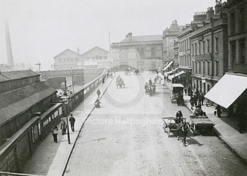 Station Street, Nottingham, c 1900