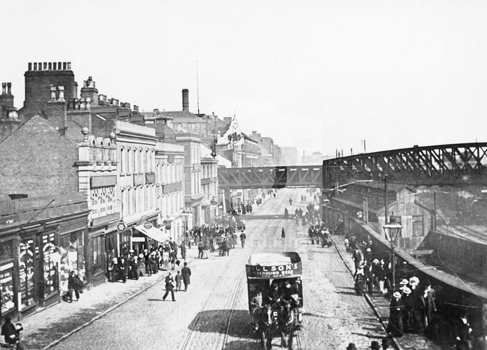 Station Street, Nottingham, c 1900s