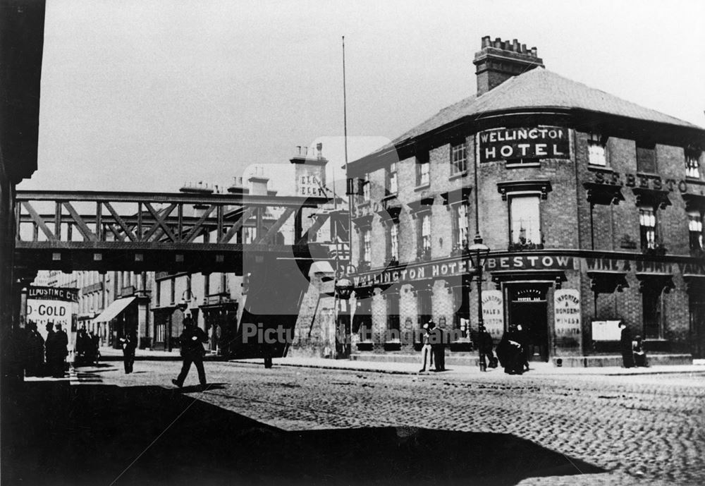 Station Street, Nottingham, c 1900