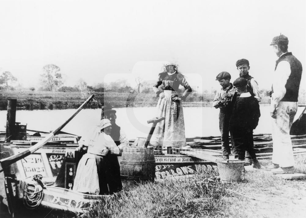 Fellows, Morton and Clayton Canal Boat, River Trent, Nottingham, c1900