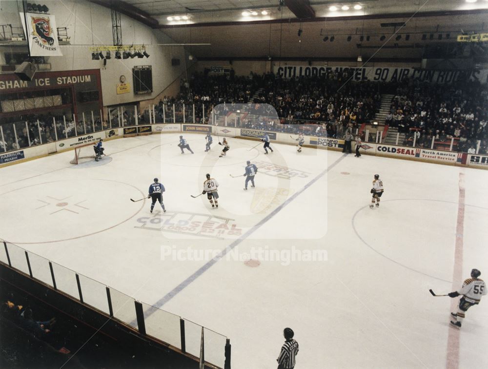 Nottingham Panthers, Ice Stadium, Baker Gate- Lower Parliment Street, Nottingham, 2000