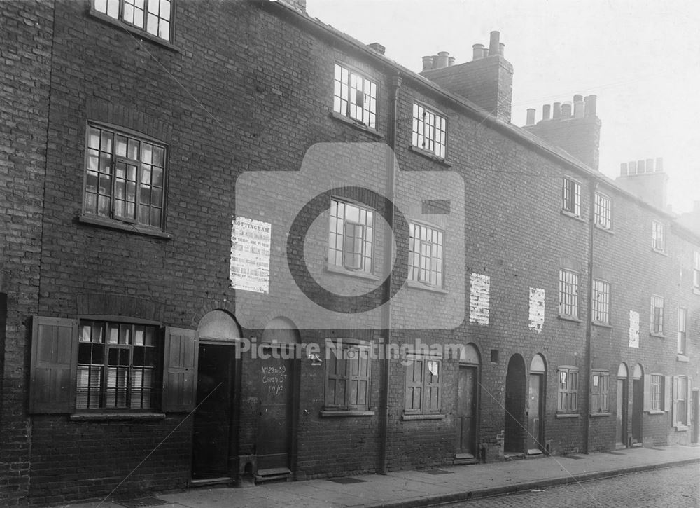 Cross Street, Nottingham, 1912