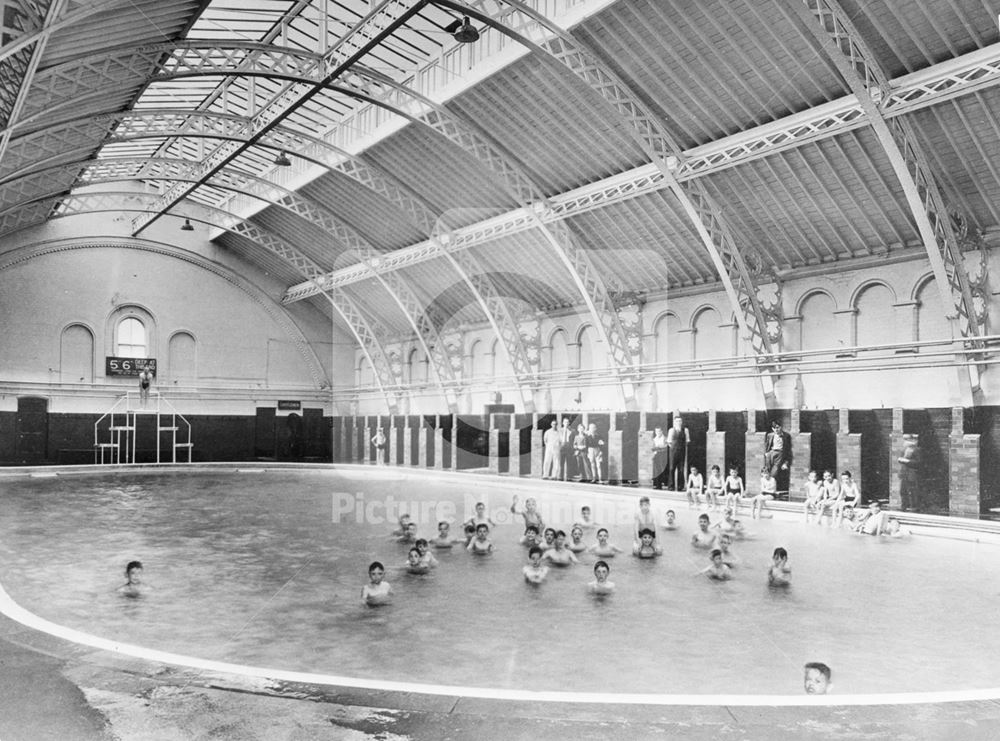 Oval Baths, Victoria Baths, Gedling Street, Sneinton, Nottingham, c 1960s ?