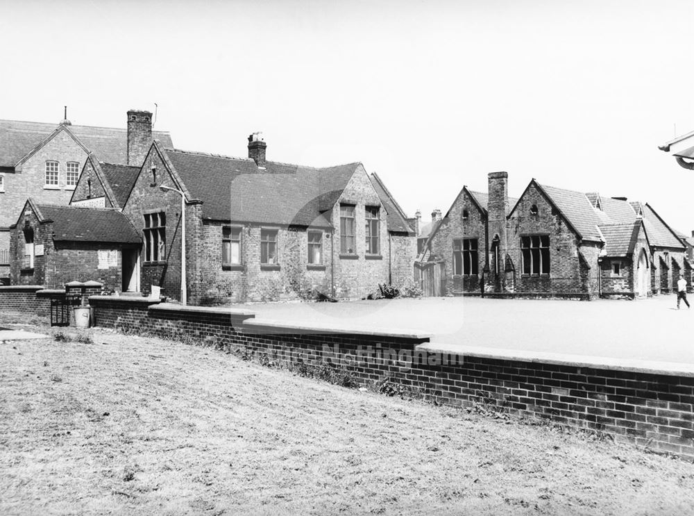 Old Church Schools, Hill Top, Eastwood, 1973