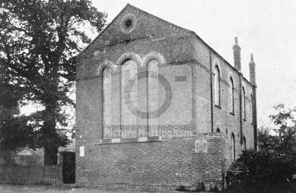 Methodist Church, Clarke's Lane, Chilwell, c 1930