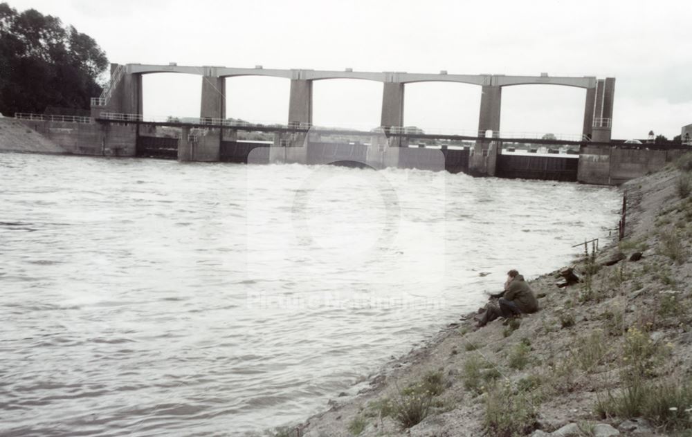 Holme Sluices, Holme Pierrepont, 1982