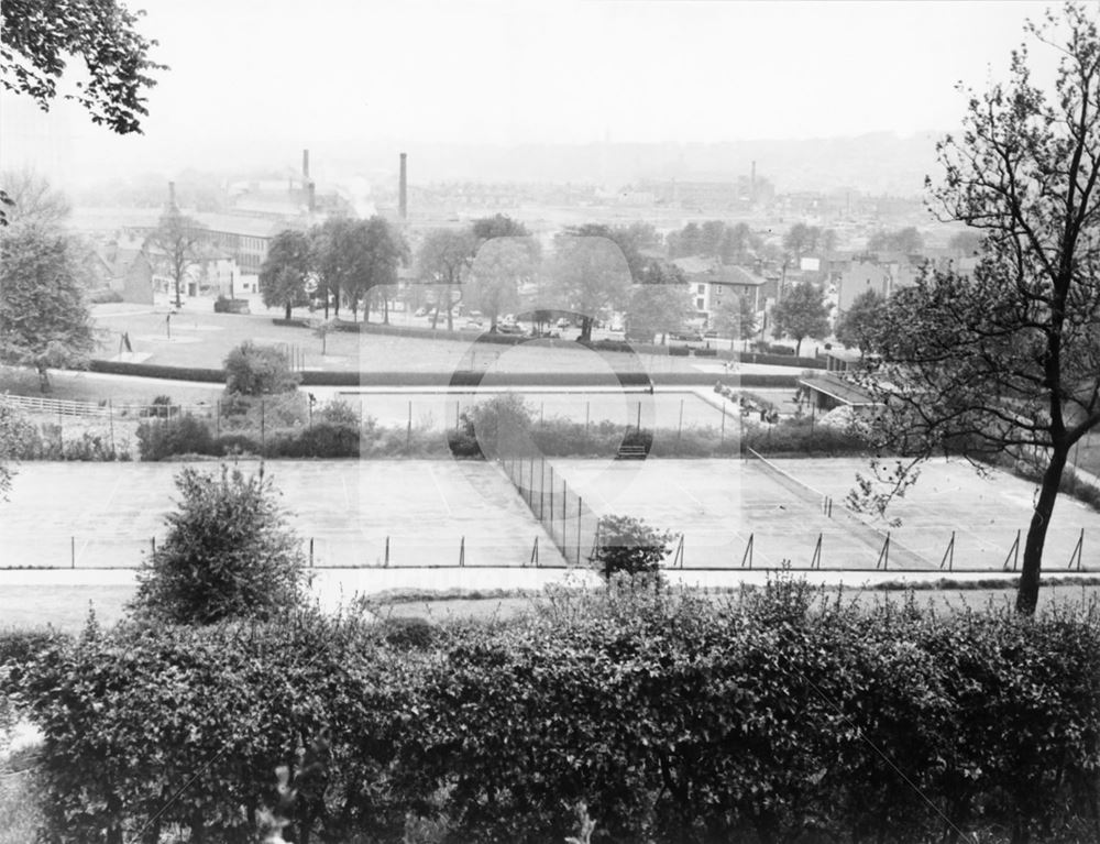 King Edward Park, Carlton Road, Sneinton, Nottingham, 1973