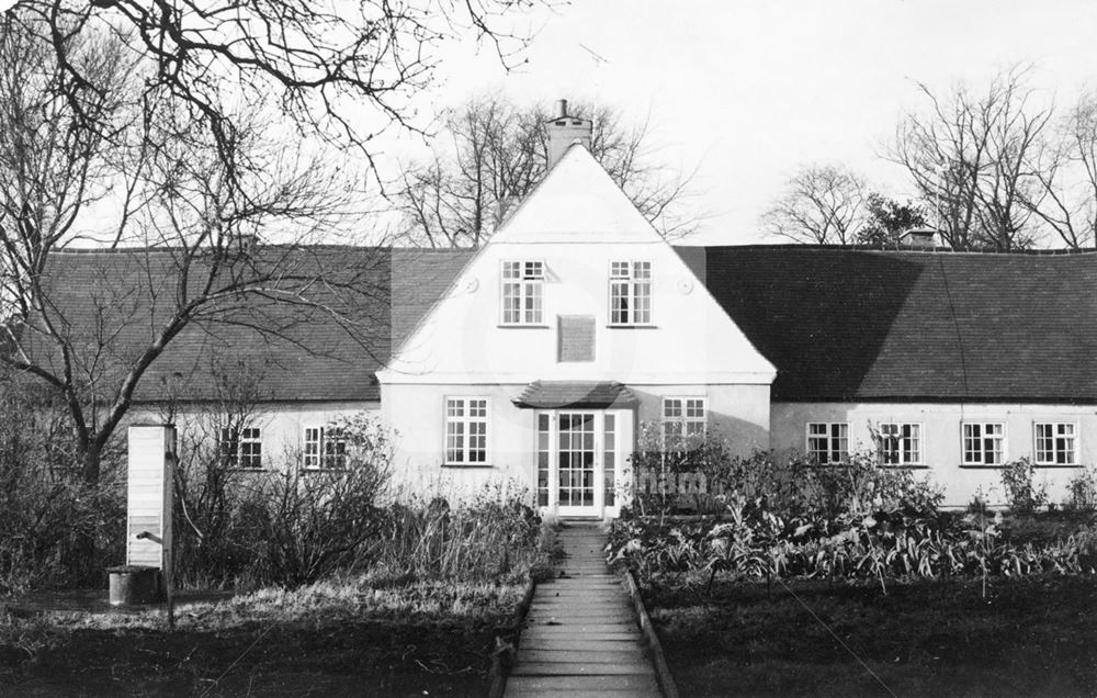 Wells Almshouse, Nethergate, Clifton, Nottingham, c 1950