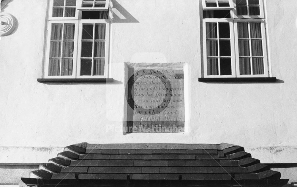 Wells Almshouse, Nethergate, Clifton, Nottingham, c 1950