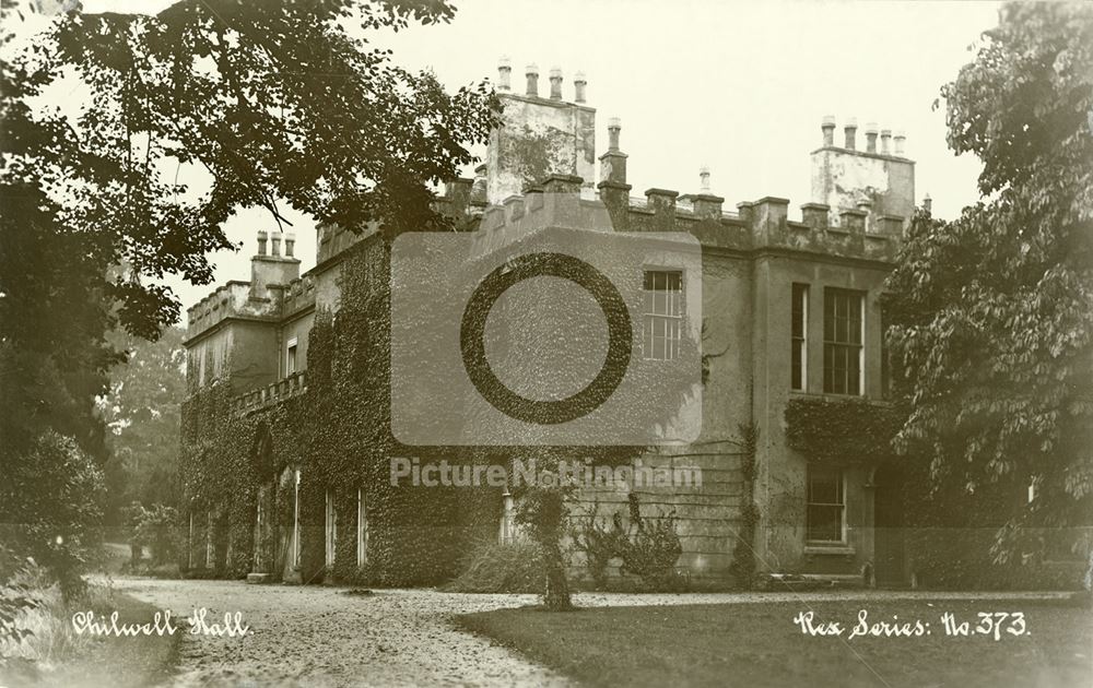 Chilwell Hall, off Farm Road, Chilwell, c 1920    