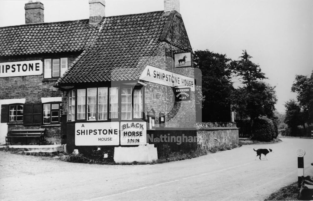 Black Horse Inn, Caythorpe Road, Caythorpe, c 1930s-40s