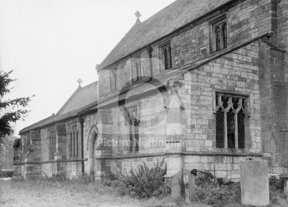 North Aisle and Clerestory, Parish Church of St Andrew, Main Street, Caunton, 1949