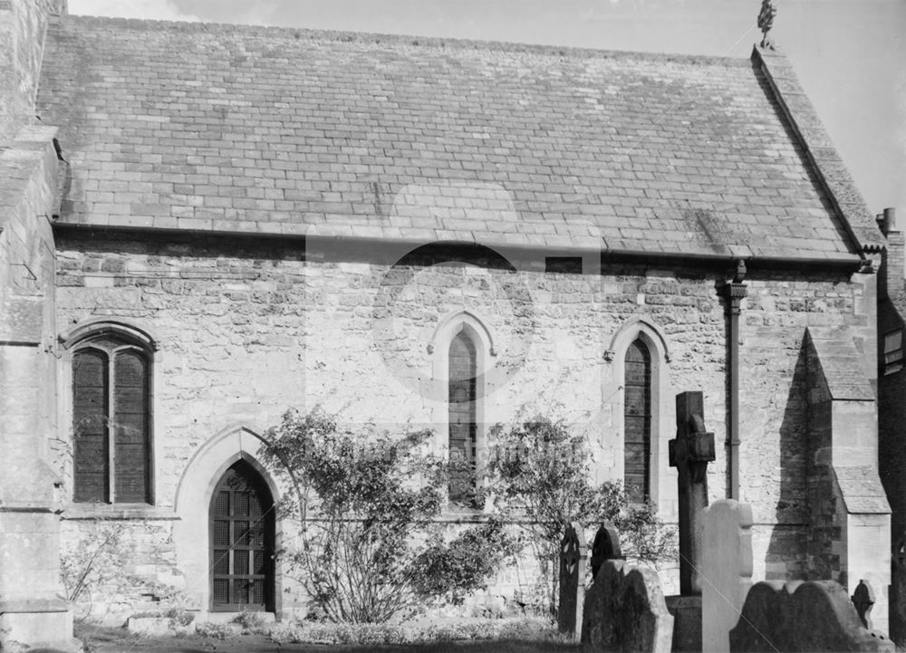 St Andrew's Church, Main Street, Caunton, 1949