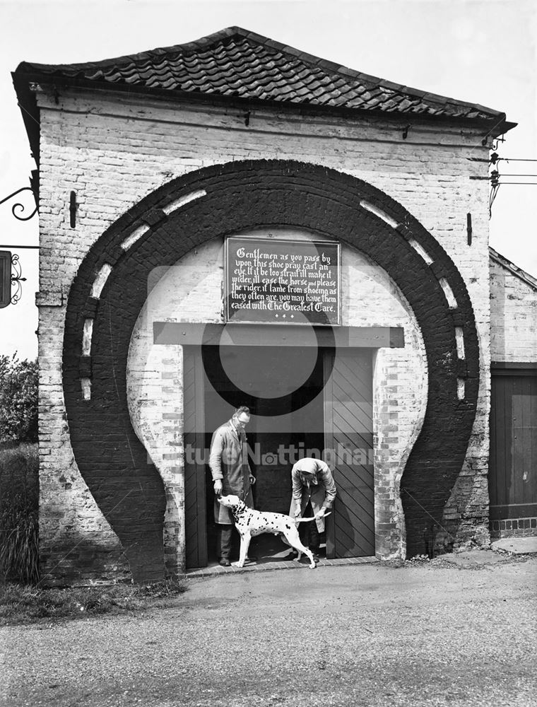 The Smithy, Great North Road, Carlton on Trent, 1958