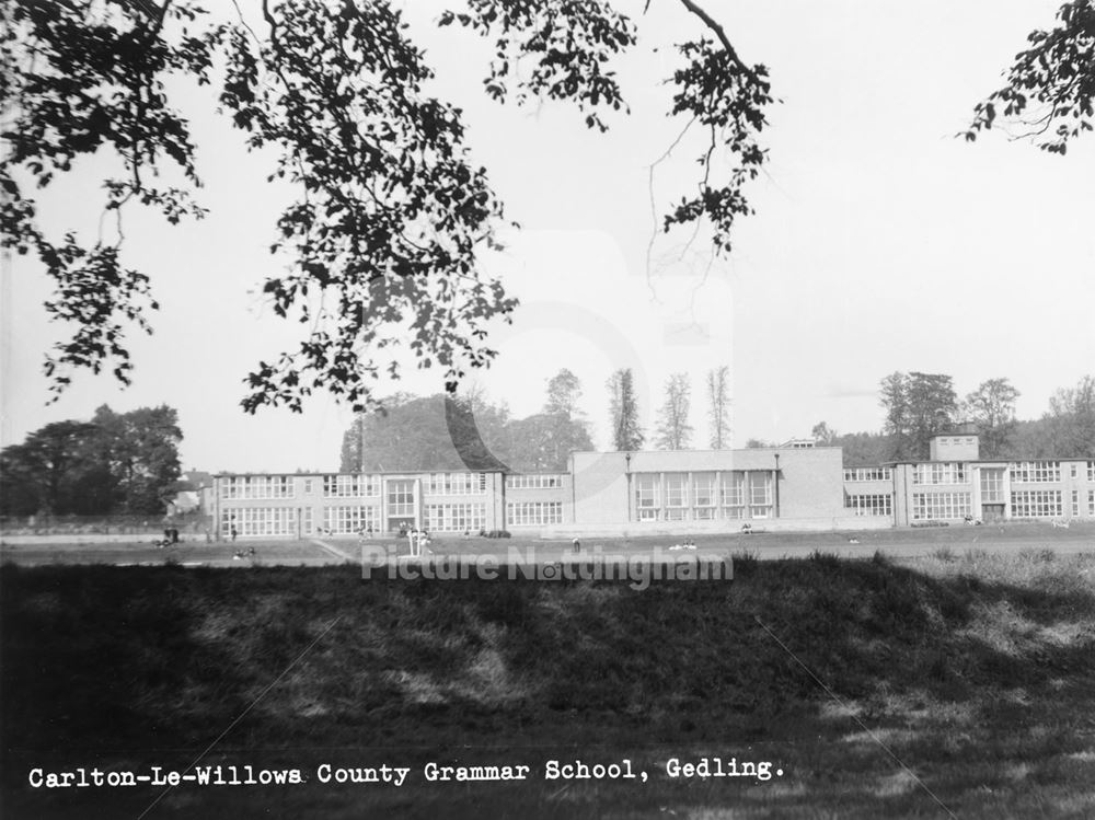 Carlton-Le-Willows County Grammar School, Off Burton Road, Carlton, c 1950s