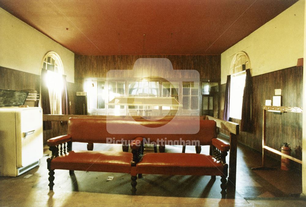 Interior of Carlton Liberal Club, Burton Road, Carlton, 1984