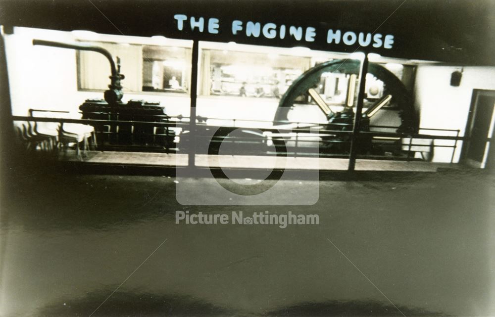 The Engine House Inn - Steam engine, Old Brickyard, Carlton, 1982