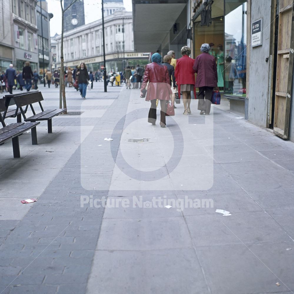 Lister Gate, Nottingham, c 1975