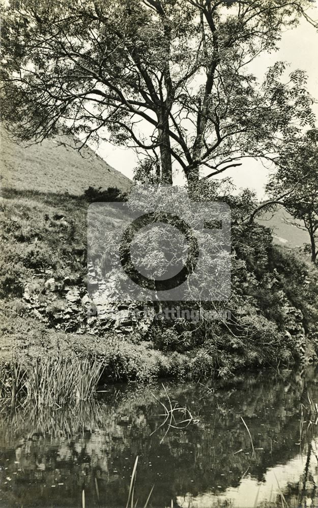 View of River Dove, Dovedale, c 1930s