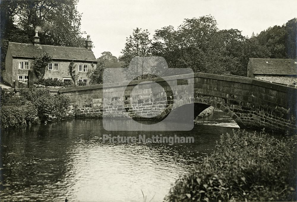 The River Lathkill and Alport Bridge, Alport by Youlgreave, c 1900s