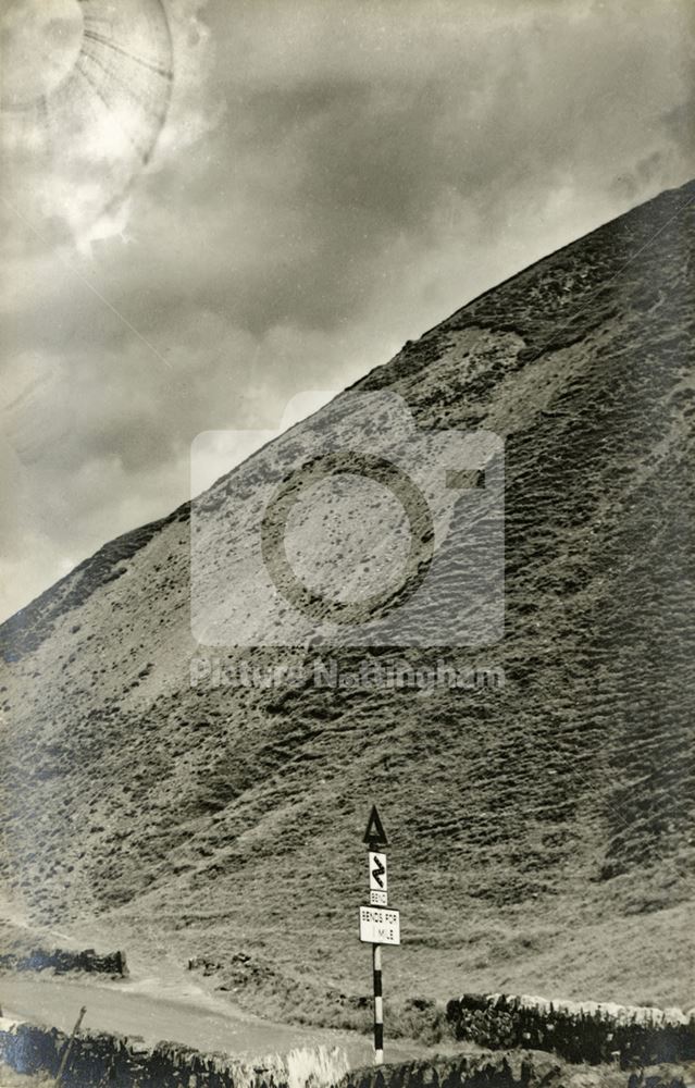 View of Mam Nick, Rushup Edge, Castleton, c 1930s