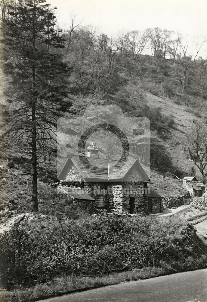 South-East Aspect, Tufa Cottage, Via Gellia, Cromford, c 1910s-20s