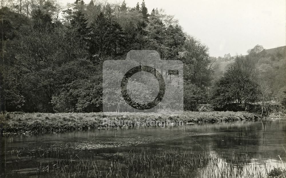 The River Lathkill and Lathkill Dale, c 1930s