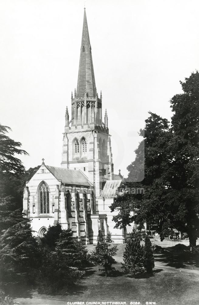 Clumber Church, Clumber Park, c 1930