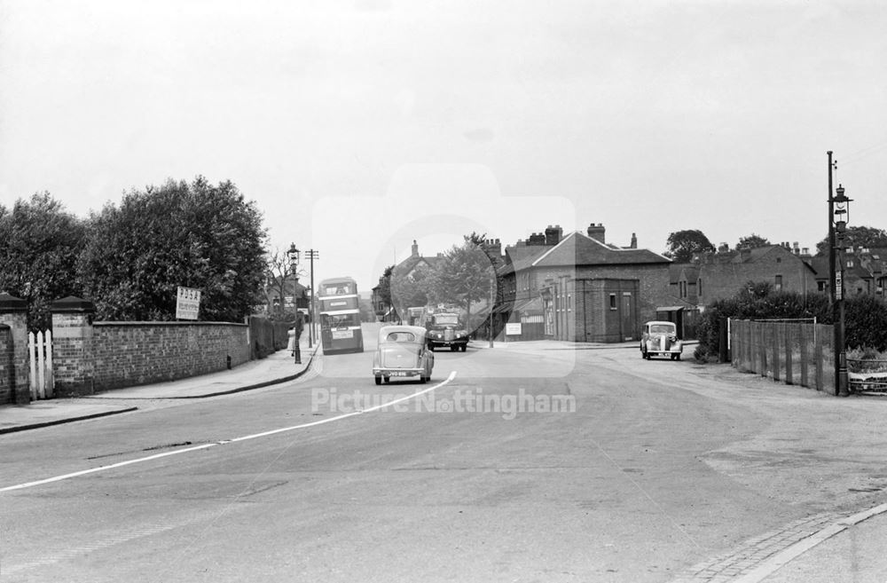 Abbey Street, Dunkirk, Nottingham, 1950