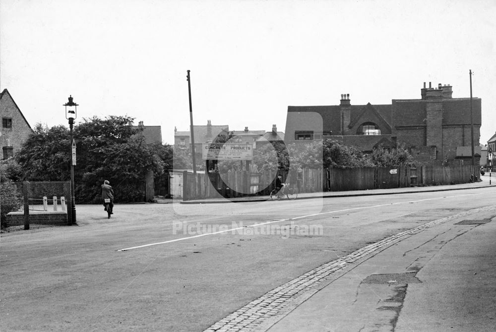 Abbey Street, Dunkirk, Nottingham, 1950