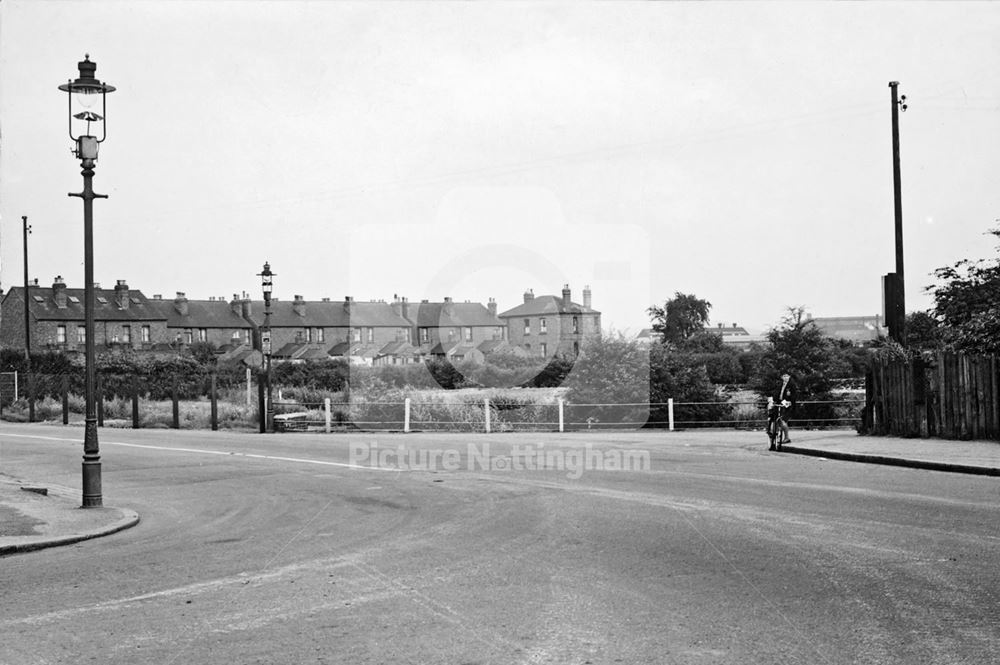 Abbey Street, Dunkirk, Nottingham, 1950