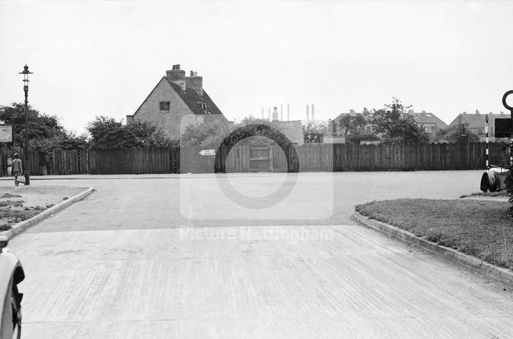 Abbey Street, Dunkirk, Nottingham, 1950