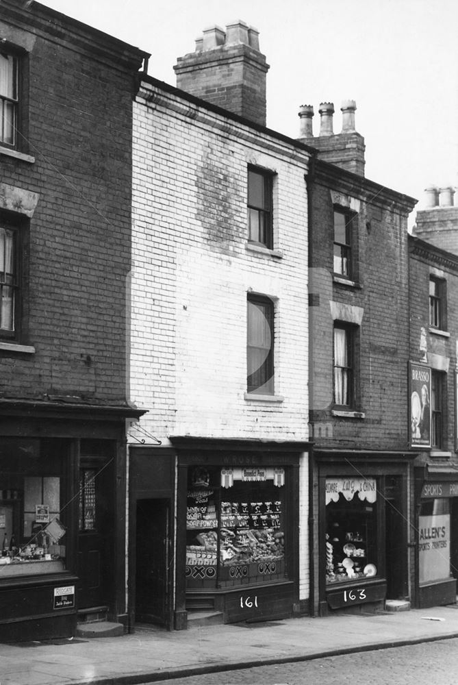 Alfred Street South, Nottingham, 1950