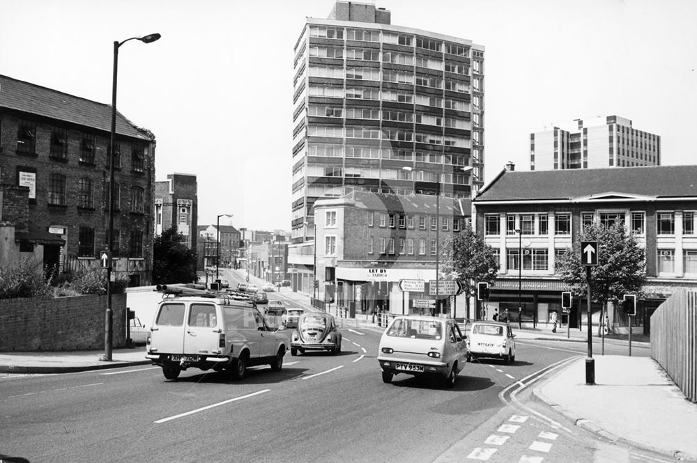 Cranbrook Street, Nottingham, c 1965