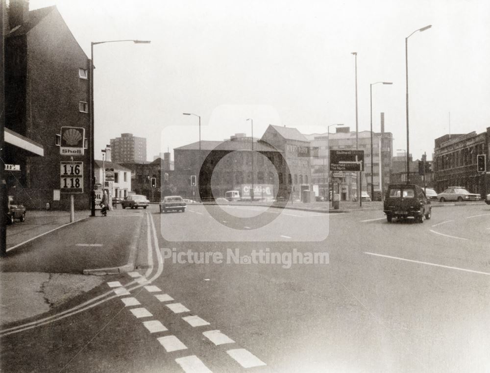 Nottingham Canal, Canal Street, Nottingham, c 1960