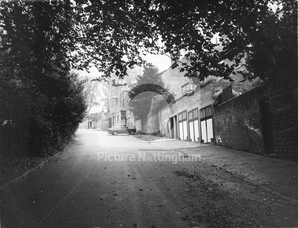 Rear Aspect of Corporation Oaks from St. Ann's Hill, St Ann's, Nottingham, c 1980