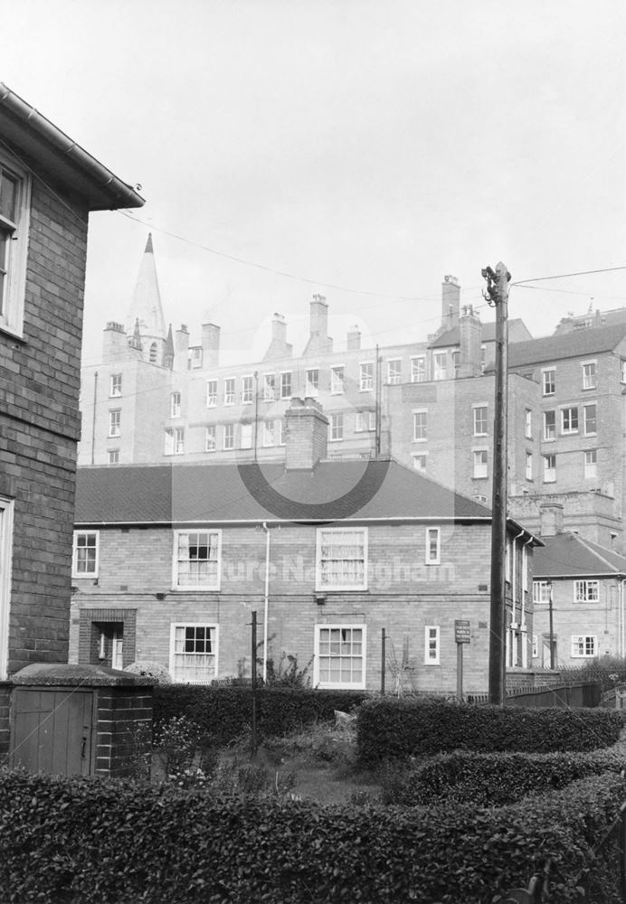 Shortwood Close view to Cliff Road, Nottingham, c 1970