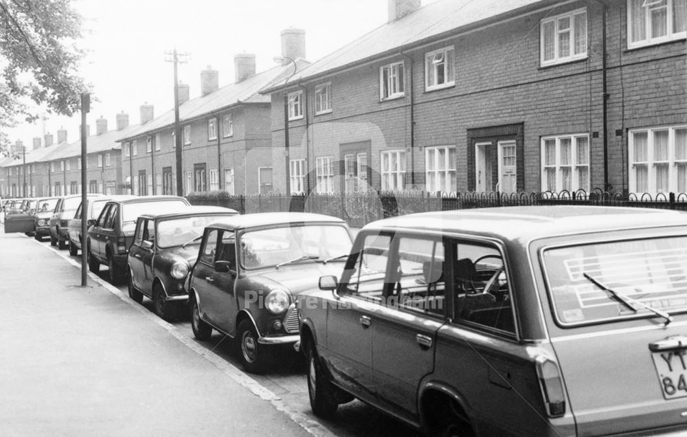 Cliff Road, Nottingham, c 1970