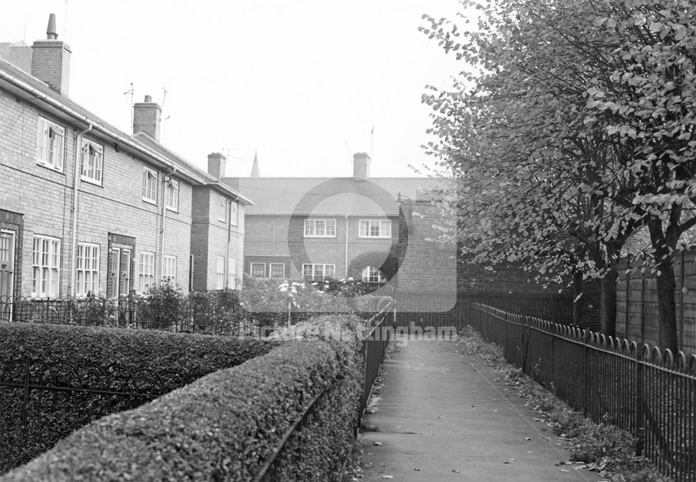 Shortwood Close, Nottingham, c 1970