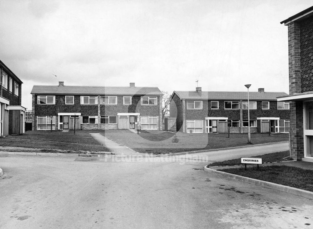 Residences of Clifton College, College Drive, Clifton Lane, Clifton, Nottingham, c 1970